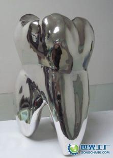 金屬合金牙齒工藝品 科技與藝術的跨界融合